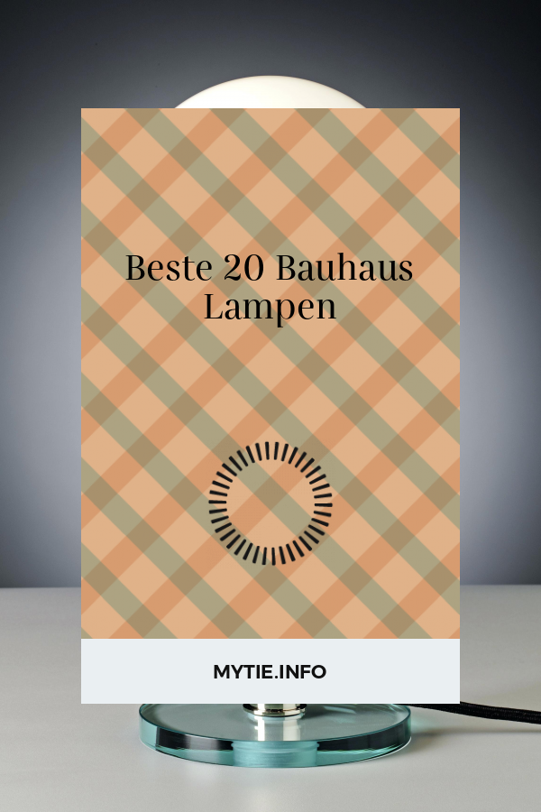 Beste 20 Bauhaus Lampen